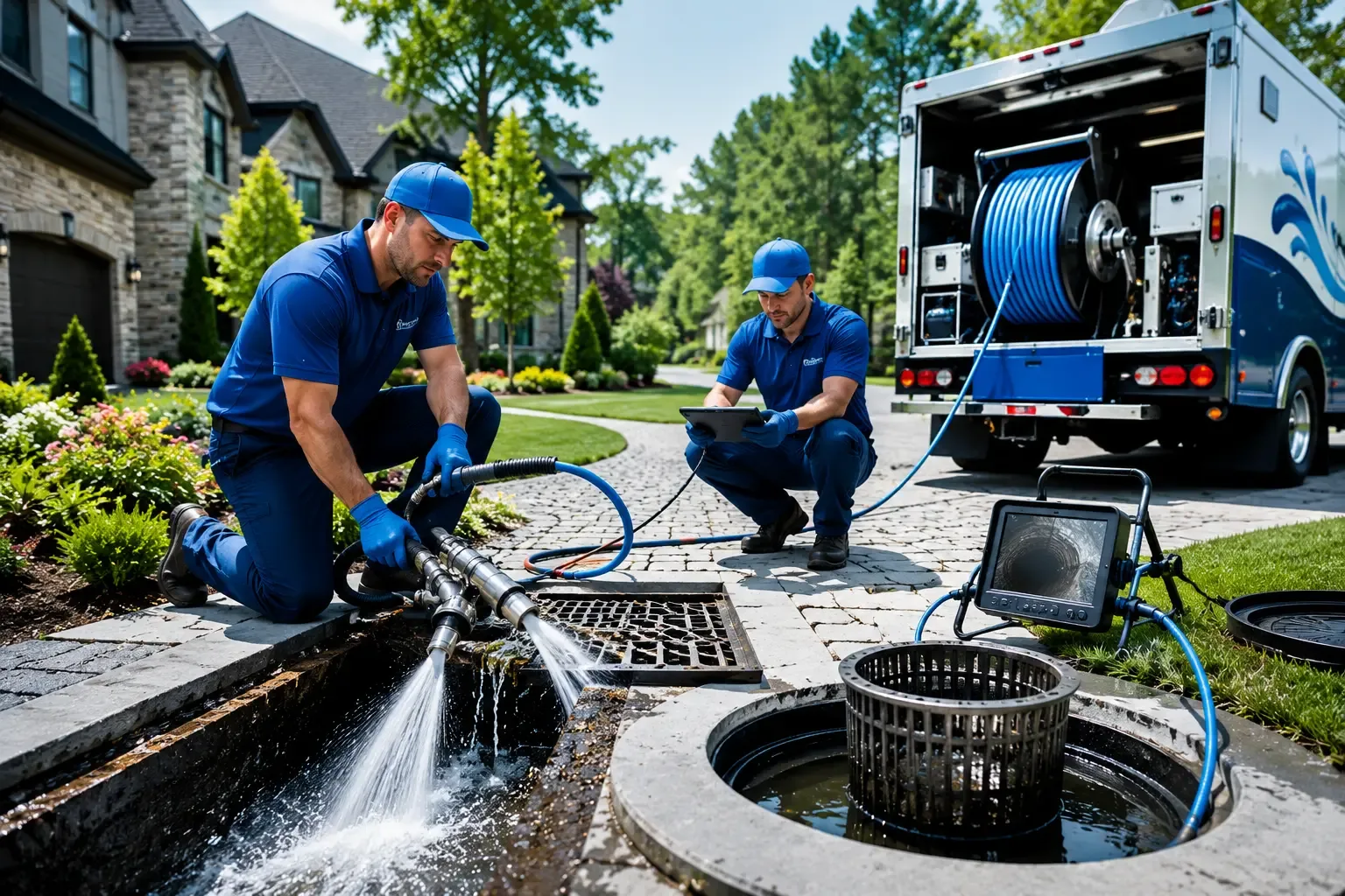 Local outdoor drain cleaning professionals in Boling, TX